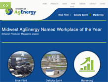 Tablet Screenshot of midwestagenergygroup.com
